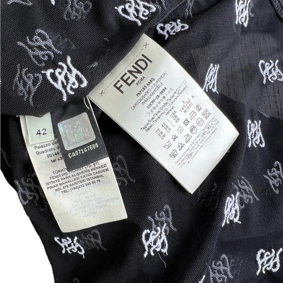 SOLD ❌ 💎FENDI💎 Mesh Bodysuit (Like New) - Picture 5 of 7